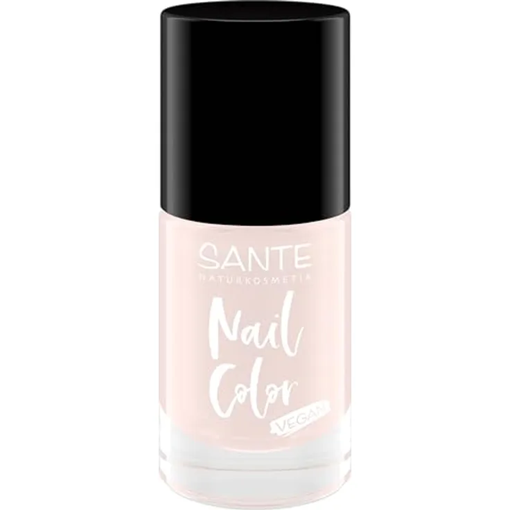 SANTE Naturkosmetik Nagellack Pretty Ballerinas, 8 ml, vegan, 15-Free, schnelltrocknend, langanhaltend, glänzendes Finish, natürliche Inhaltsstoffe