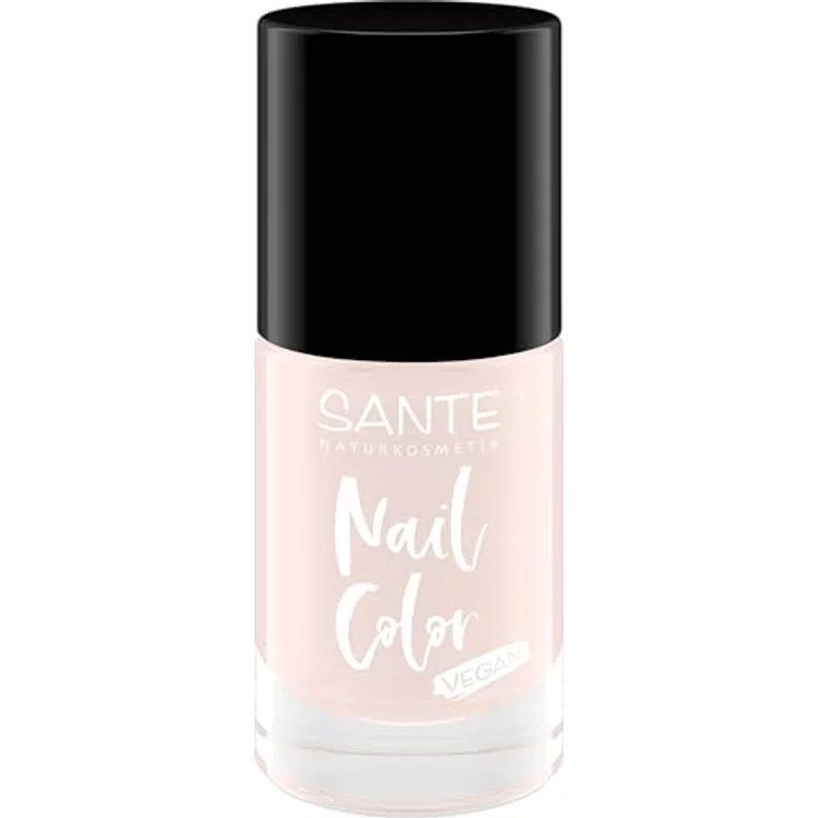 SANTE Naturkosmetik Nagellack Pretty Ballerinas, 8 ml, vegan, 15-Free, schnelltrocknend, langanhaltend, glänzendes Finish, natürliche Inhaltsstoffe