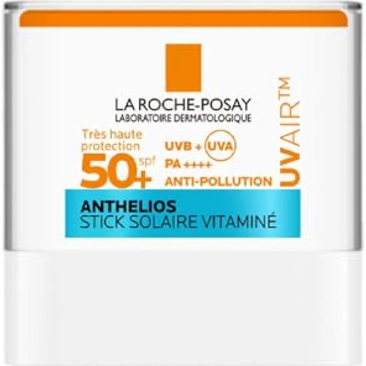 La Roche-Posay Anthelios UV Air Stick LSF 50+, 9 g mit Vitamin E und Astaxanthin für antioxidativen Hautschutz – Bild 1
