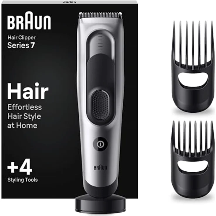 Braun Haarschneider HC7390, 17 Längeneinstellungen, Abwaschbar – Bild 2