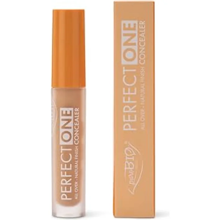 Purobio Perfect One Concealer Bio, 02 - 4,8 g für natürliche Deckkraft bei Augenringen, Rötungen und Hautunreinheiten