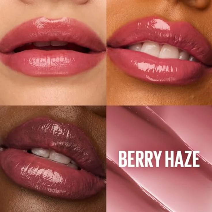 MAYBELLINE NEW YORK Lifter Glaze, intensives feuchtigkeitsspendendes Lippenbalsam mit hohem Glanz, Farbton 007 Berry Haze, 2.8 g – Bild 2