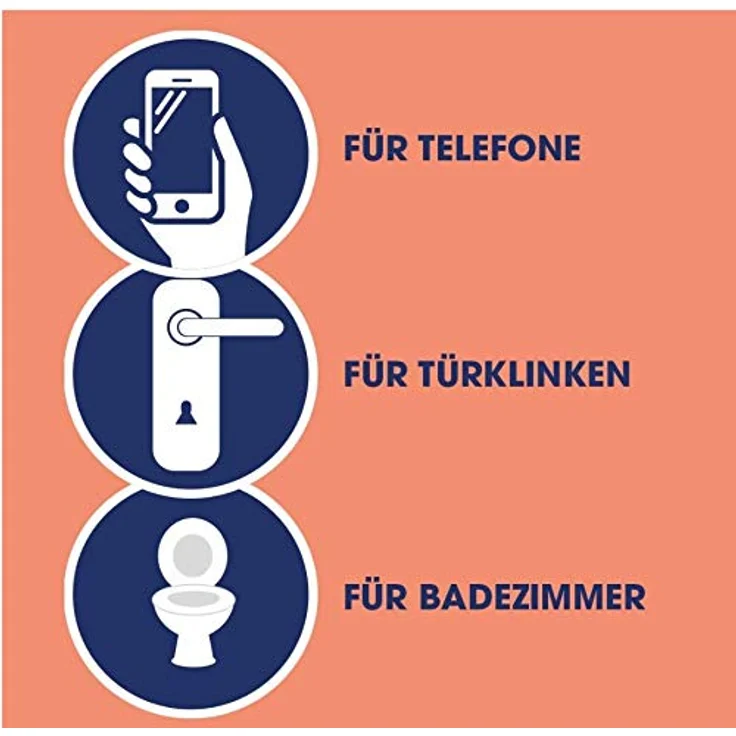 SAGROTAN Hygiene-Pumpspray 100 ml Oberflächen-Desinfektionsmittel, entfernt 99,9% der Bakterien, ideal für unterwegs – Bild 4