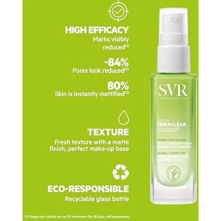 Svr sebiaclear corrector 30 ml mit pflegender Wirkung für alle Hauttypen – Bild 6