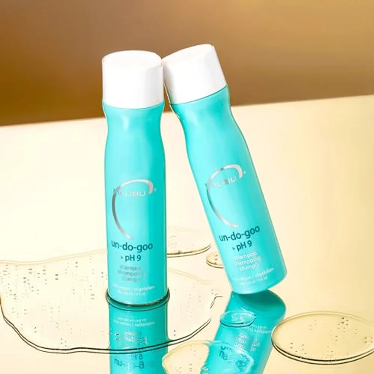 Malibu C Un-Do-Goo Shampoo, 266ml - 100% originales Reinigungsshampoo für glänzendes Haar – Bild 3