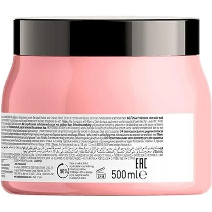 L'Oreal Serie Expert Vitamino Color Mask 500 ml – Bild 2
