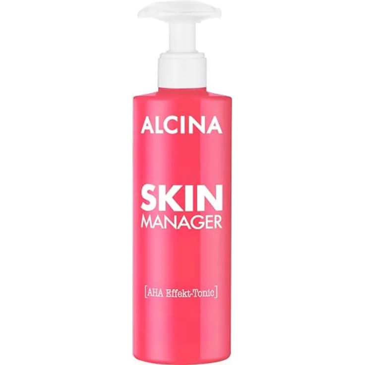 ALCINA Skin Manager AHA Effekt-Tonic, Gesichtstonic mit Fruchtsäure zur Minderung von Pigmentflecken und Unreinheiten, 1 x 190 ml, für alle Hauttypen geeignet