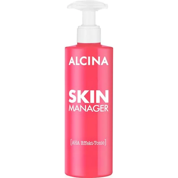 ALCINA Skin Manager AHA Effekt-Tonic, Gesichtstonic mit Fruchtsäure zur Minderung von Pigmentflecken und Unreinheiten, 1 x 190 ml, für alle Hauttypen geeignet – Bild 1