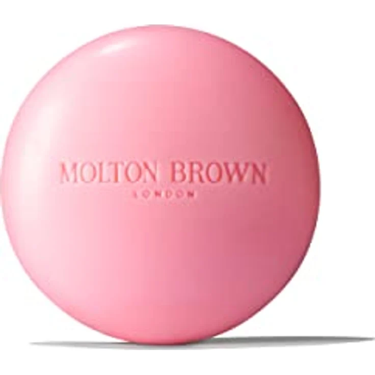 Molton Brown Fiery Pink Pepper Parfümierte Seife 150 g, Holzig-würziger Duft, mit Sheabutter und Jojobaöl, rosa Pfeffer, Ingwer und Patschuli – Bild 2