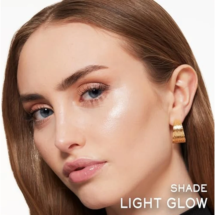 Lancôme Teint Idole Ultra Wear Highlighter, Highlighter mit Serum, für strahlende Haut, hält bis zu 24 Stunden, mit Vitamin C, E und Moringa-Öl, 10 g, Light Glow – Bild 2