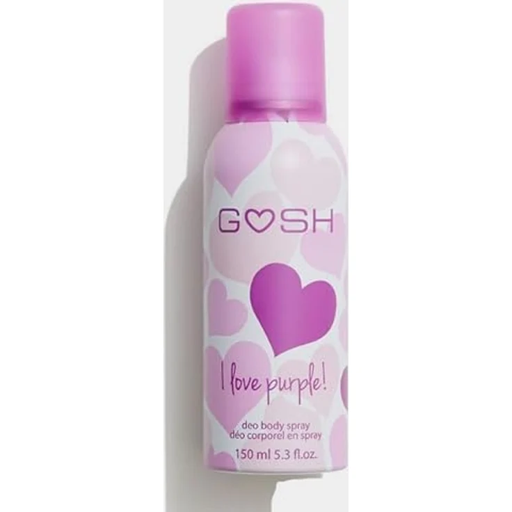GOSH Deodorant Spray I Love Purple, 150 ml, Packung mit 2 und langanhaltendem Frischegefühl – Bild 3