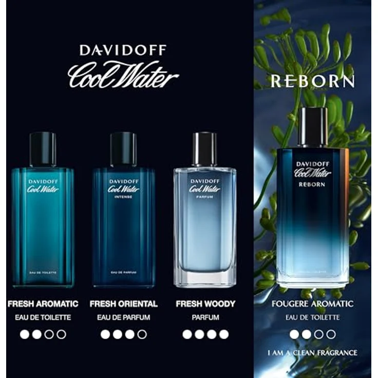 Davidoff Cool Water Reborn Eau de Toilette (EdT) Herrenduft 125 ml – Bild 3