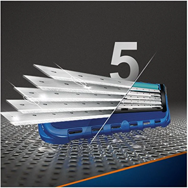 Gillette Fusion5 ProGlide Rasierer Für Männer mit 10 Rasierklingen – Bild 2