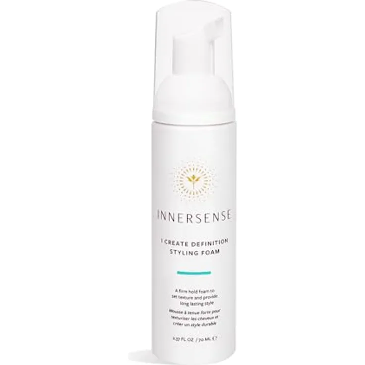 Innersense Organic Beauty I Create Definition Styling Foam, Schaumfestiger mit starkem Halt für definierte Locken, 70 ml