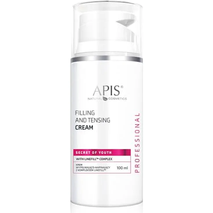 Apis FILLING-Smoothing Face Cream | Anti-Aging | Faltenminderung | Feuchtigkeitsspendend | Straffend | Linefill-Komplex | Braunalgen | Squalan | Hyaluronsäure | Effizient | 100 ml