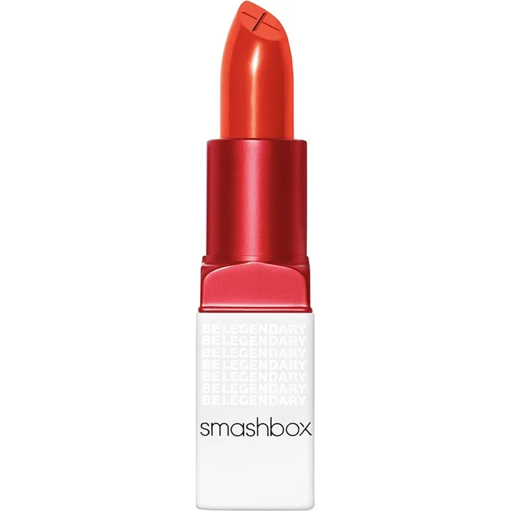 Smashbox Be Legendary Prime & Plush Lipstick, cremiger Lippenstift mit integriertem Primer, Farbe Unbridled, 4,2 g