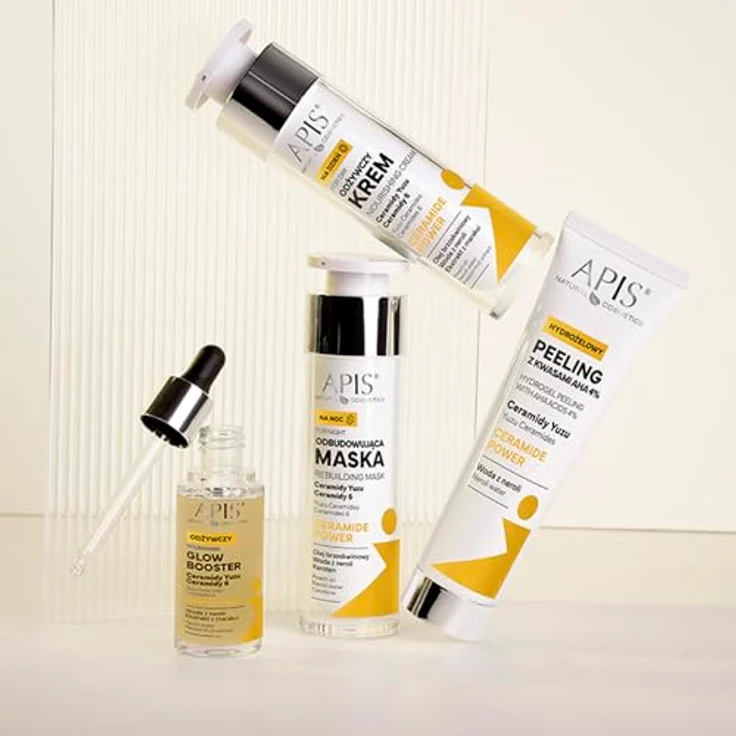 Apis | Gesichtsgel-Peeling CERAMIDE POWER | Mit AHA-Säuren | Neroli-Extrakt | Entfernt abgestorbene Haut | Inhalt 100ml – Bild 4