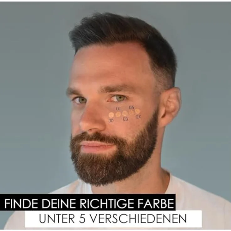 Maybelline New York Abdeckstift für Männer, Concealer mit starker Deckkraft, Farbe Nr. 07 Sand, 6,8ml, zum Kaschieren von Augenringen und Pickeln – Bild 4