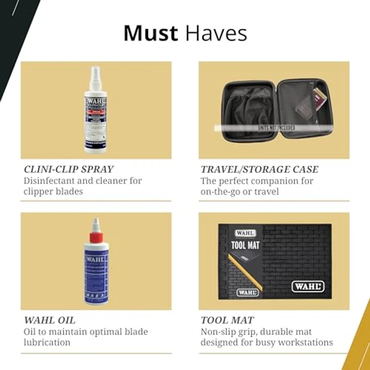 Wahl Professional 5-Stern-Serie Finale Folie und Cutter Bar Montage #7043, hypoallergen für supernahe und stoßfreie Rasur, schwarz – Bild 5