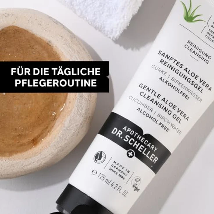 DR. SCHELLER Sanftes Aloe Vera-Reinigungsgel, 125ml – Bild 5