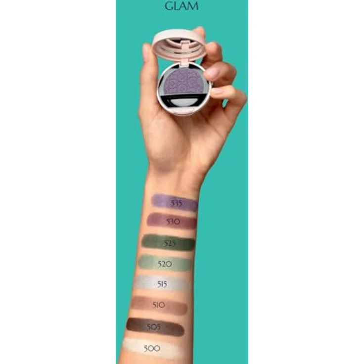 Collistar Impeccabile Compact Eyeshadow 505 Bronzo Shimmer, intensiver Lidschatten mit Glitzereffekt, 3 g – Bild 3