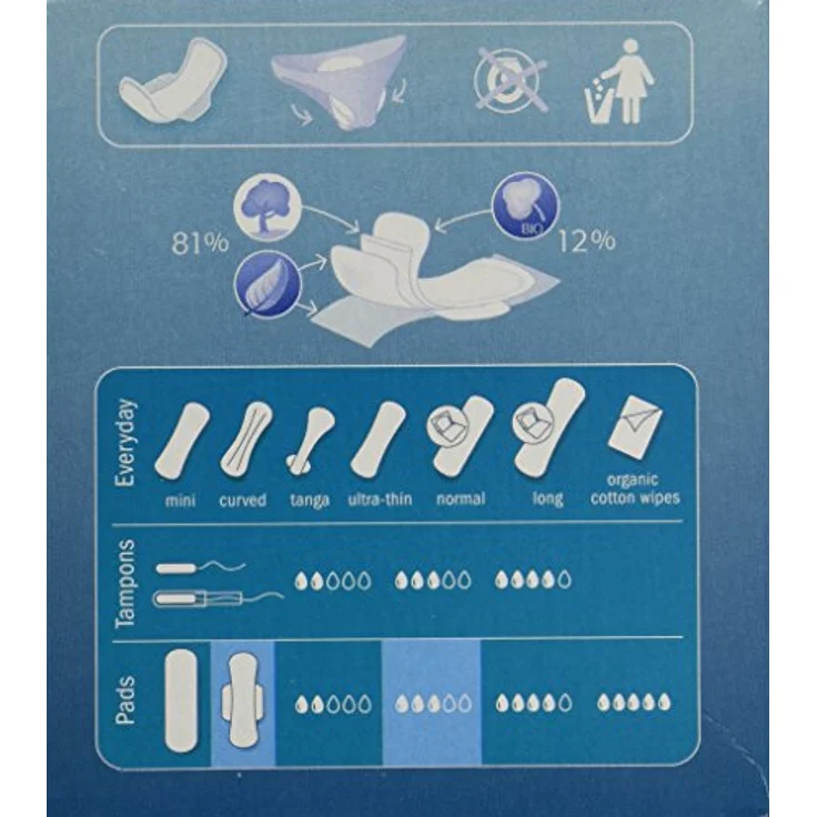 Natracare Ultra Pads super, Damenbinden mit Flügeln, 12 Stück, biologisch abbaubar – Bild 4