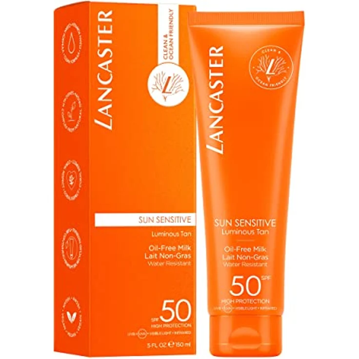 Lancaster Clean Sun Sensitve Oil Free Body Milk SPF 50 – Bild 2