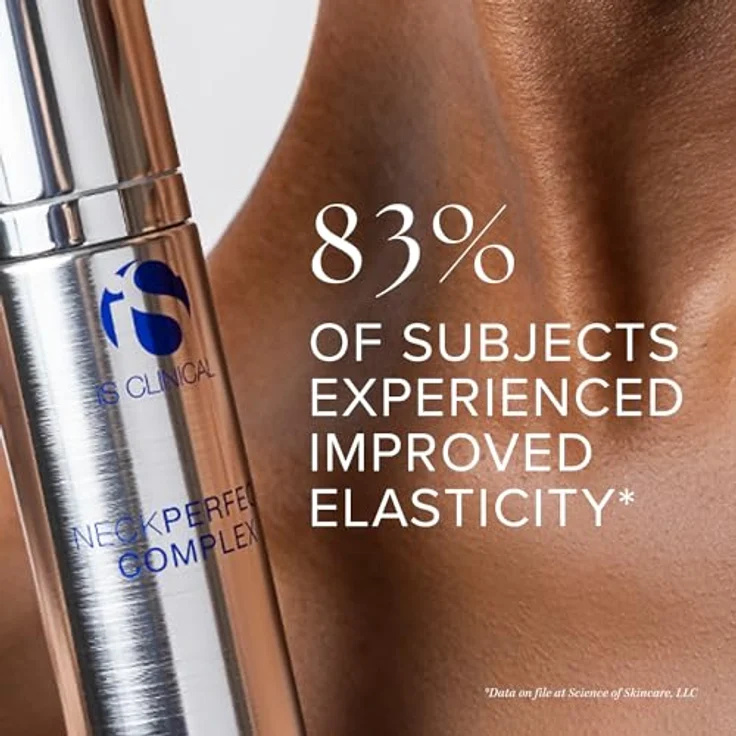 iS Clinical Neck Perfect Complex, 50 g, Anti-Aging Gesichtscreme für Hals und Dekolleté, straffend und feuchtigkeitsspendend – Bild 5