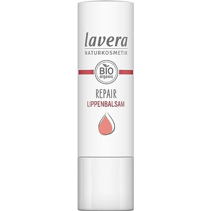 Lavera Repair Lippenbalsam, 4,5 g, langanhaltender Schutz vor Austrocknung und Stärkung der natürlichen Hautbarriere – Bild 2