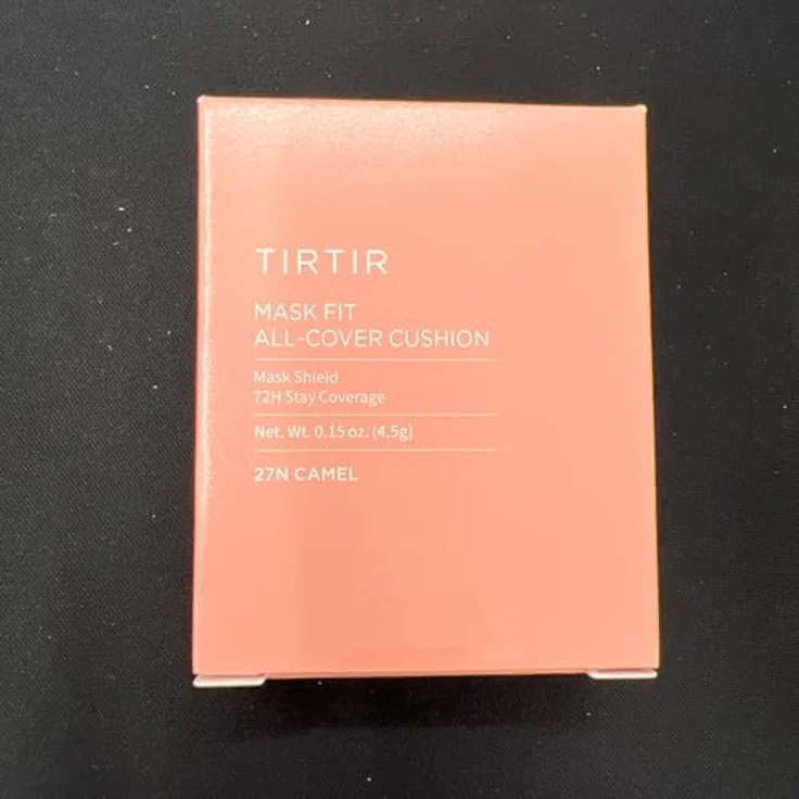 TIRTIR Mask Fit Aura Cushion Mini, mattierendes Make-up mit ausgezeichneter Abdeckung, Farbton 27N Camel, 4.5 g – Bild 7