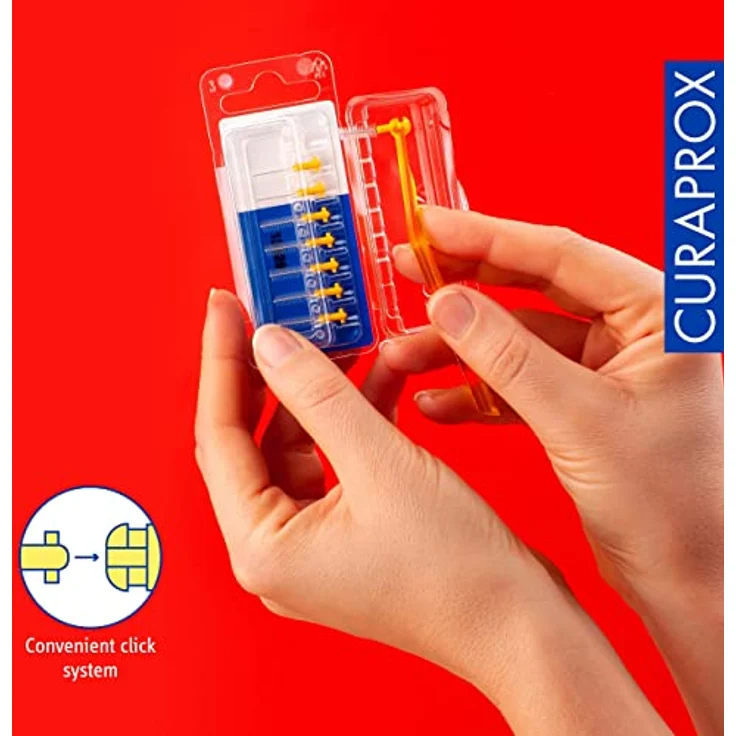 Curaprox Curaprox Cps 09 Prime Refill Interdentalbürsten, gelb, für saubere & gesunde Zähne – Bild 4