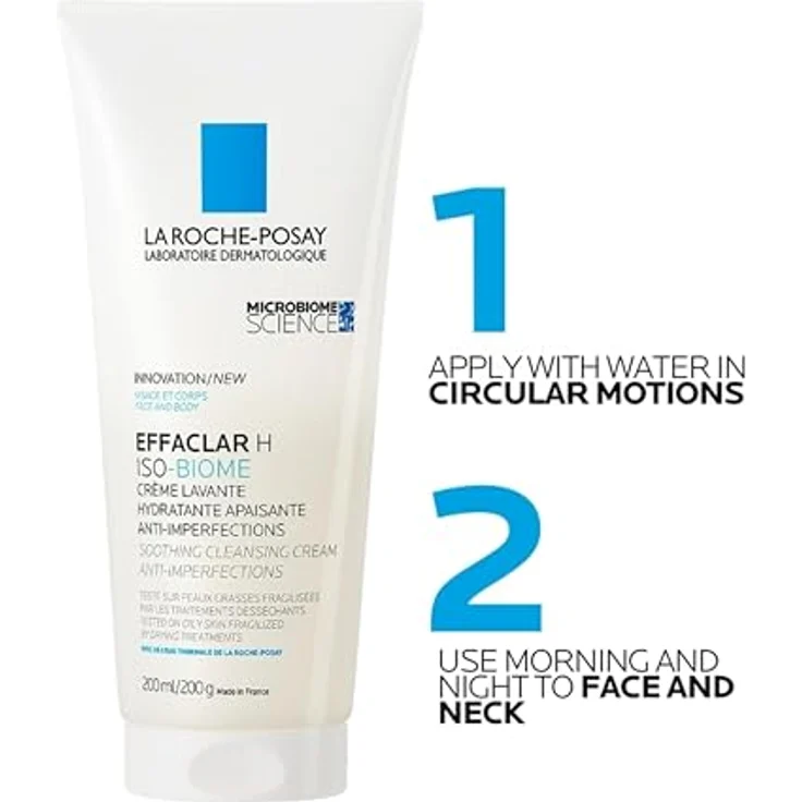La Roche-Posay Creme Effaclar H Iso-biome Hydratisierende Reinigungscreme 200 ml – Bild 4