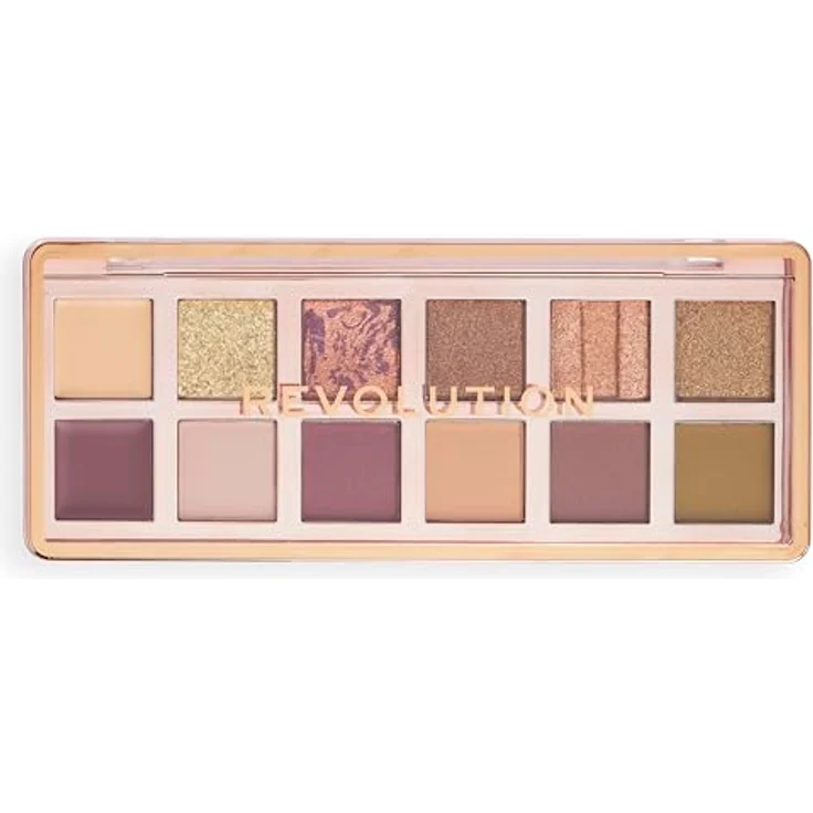 Revolution The Enchanted Icon Palette, Lidschattenpalette mit 12 Farben in Creme-, Matt- und Schimmer-Texturen, 0,7 g – Bild 2