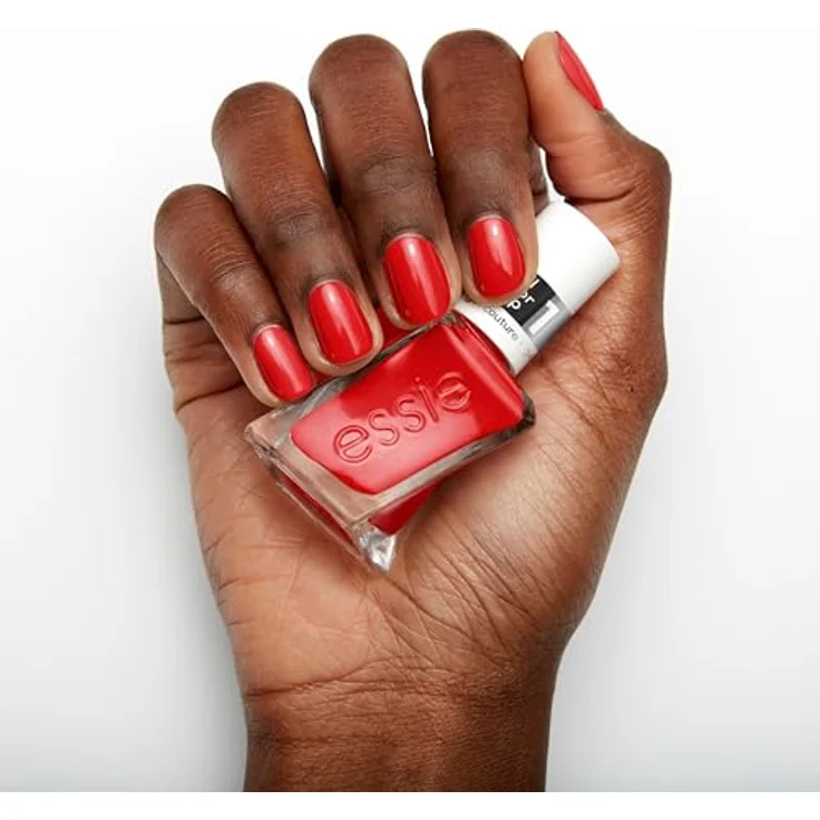 essie Gel Couture Nagellack, langanhaltend ohne UV-Licht, Nr. 260 flashed, Rot, 13,5 ml – Bild 5