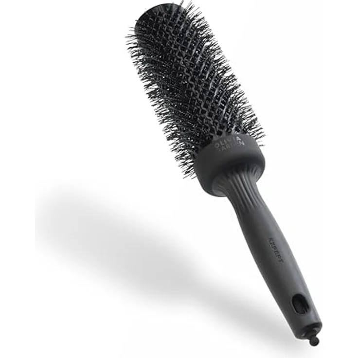 OLIVIA GARDEN Rundbürste EXPERT BLOWOUT SPEED Wavy Bristles Black Label, extralanger Bürstenkörper für 25 % schnelleres Trocknen – Bild 2