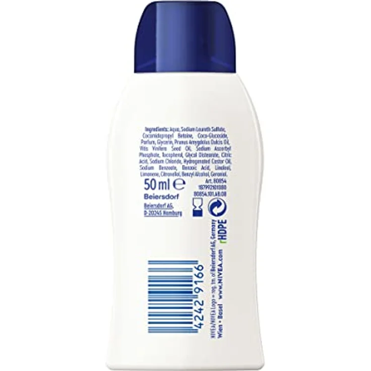 NIVEA Dusche Creme Soft 50 ml Duschgel mit Mandelöl und mildem Duft – Bild 6