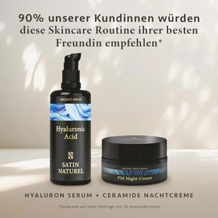 Satin Naturel Bio Hyaluronsäure Konzentrat 100ml – Bild 6