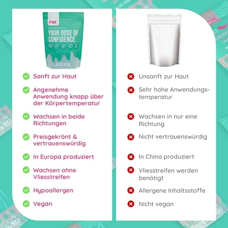 Pink Cosmetics Next Generation Aloe Vera Wax 800 g – Bild 7
