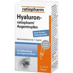 Hyaluron-ratiopharm Augentropfen, 2X10 ml