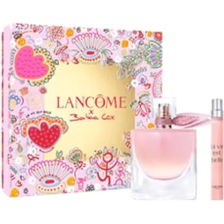 LANCÔME La vie est belle Vanille Nude 50 ml Set, Damen-Duftset mit EdP 10 ml, blumiger Moschusduft mit Bourbon-Vanille und Jasmin