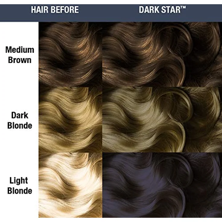 Manic Panic Dark Star Classic Creme, Semi Permanent Haarfärbemittel, Vegan, Cruelty Free, 118ml – Bild 5