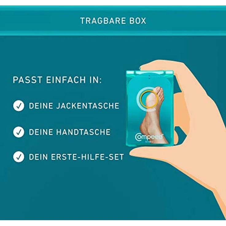 Compeed Ballenschutz Pflaster 5 St., Druck- und Schmerzlinderung, Schutz vor Reibung – Bild 5