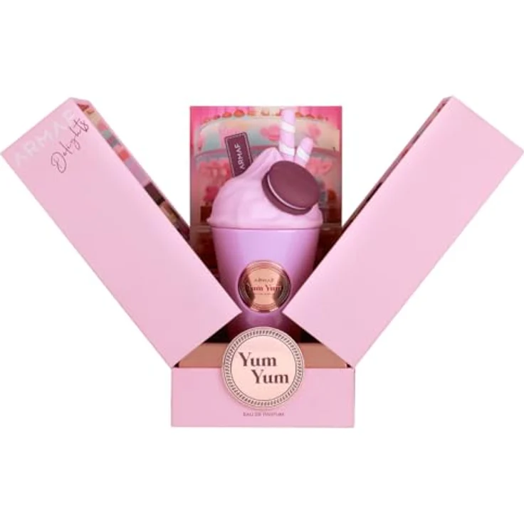 Armaf Perfumes Delights Yum Yum Eau de Parfum 100 ml Pink, Fruchtiger Floral Gourmand Duft für Damen – Bild 2