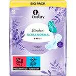 Today Ultra Binden Normal mit Flügeln, 40 Stück – zuverlässiger Alltagsschutz, komfortabel, ideal für normale Tage