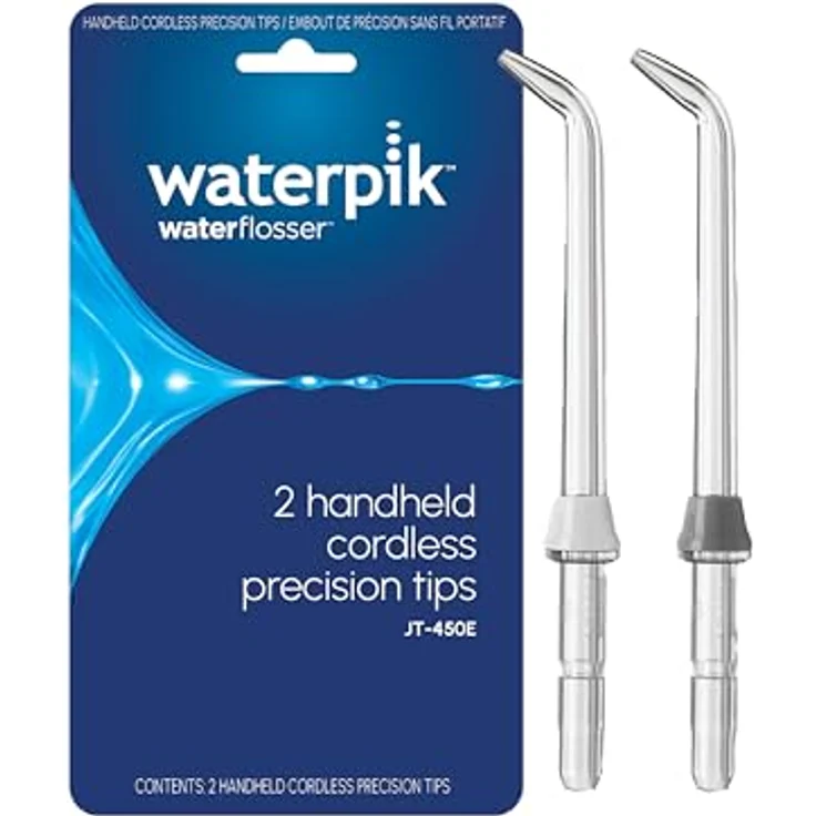 Waterpik Classic High-Press JT-450 2er-Pack, zur gründlichen Interdentalreinigung – Bild 2
