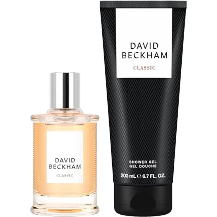 David Beckham Classic Eau de Toilette und Duschgel-Geschenkset für Männer, holzig-frisch-ambrierter Duft, 50 ml + 200 ml – Bild 2