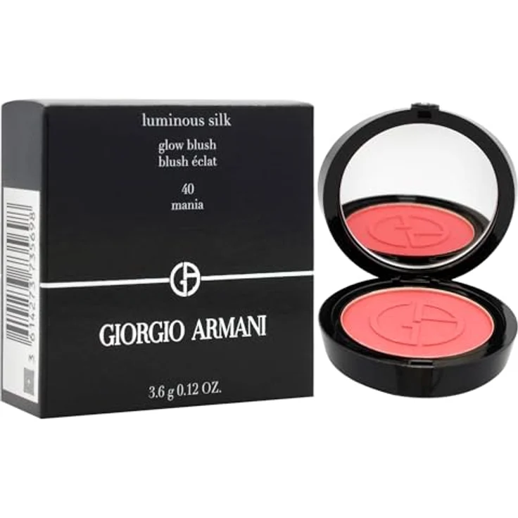 Armani Luminous Silk Glow Blush, Rouge für strahlende Haut, Farbton 40 Mania, 3.6 g – Bild 3