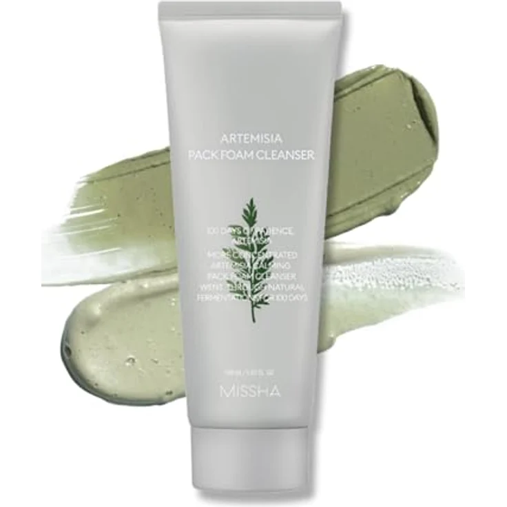 MISSHA Artemisia Pack Foam Cleanser, Schaumreiniger für sanfte Hautreinigung – Bild 1