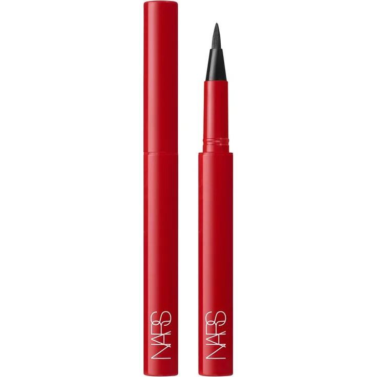 NARS Climax LIQUID EYELINER, Eyeliner im Filzstift mit abriebfester Linie, Farbton EXPLICIT BLACK, 0,4 g