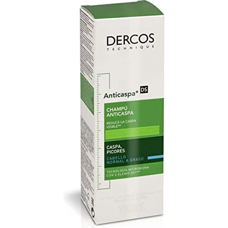 VICHY Dercos Psolution Anti Schuppen Shampoo 200 ml für fettige, juckende Kopfhaut & fettiges Haar - Tiefenreinigungsshampoo für Damen & Herren – Bild 3